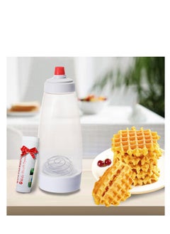 Peachjoy Pancake Batter Dispenser – 2 in 1 Pancake Dispenser Mixer Bottle, Batter Dispenser Bottle Baking Tool for Cupcakes, Muffins, Crepes, and More  - Image 2