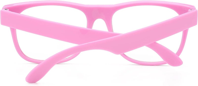 OWL Kids Clear Lens Colored Glasses Protect Child's Eyes from UVB UVA - Image 2