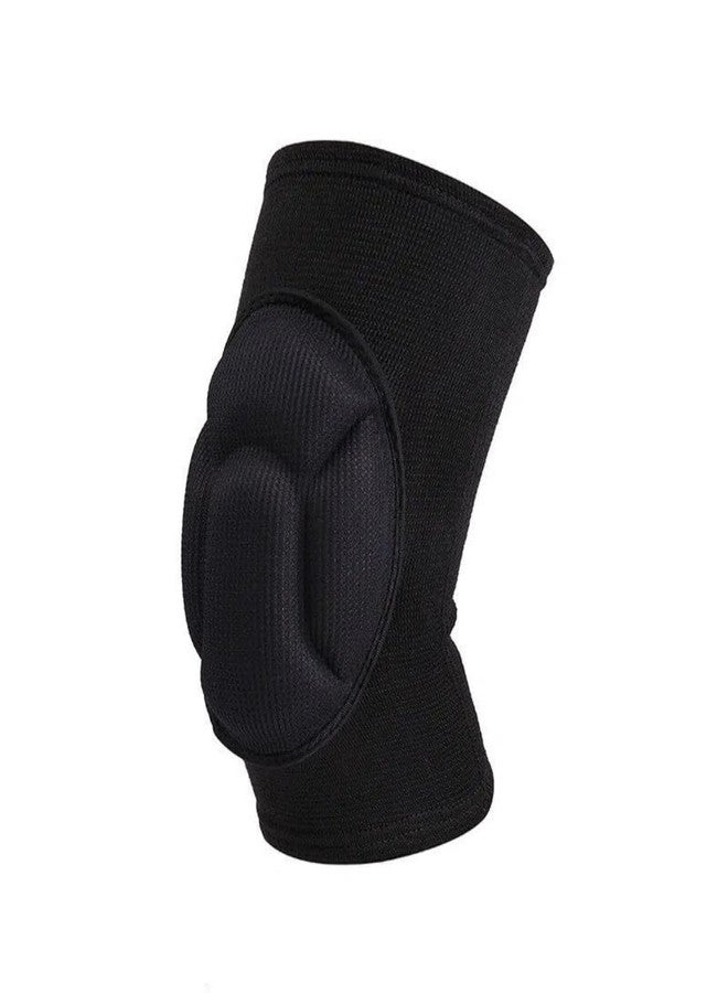 DOUSHI Sponge Knee Pads, Thick Anti-Slip Collision Avoidance Design, Knee Pain Pads Safety Guard, Adult Warm Avoidance Knee Sleeve for Dancing, Gym, Volleyball, Running, Outdoor Sport (1Pcs, Size M) - Image 1