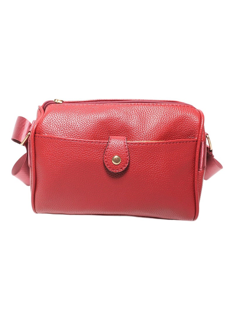 Glitter Women Hand Bag - Burgundy - Image 2