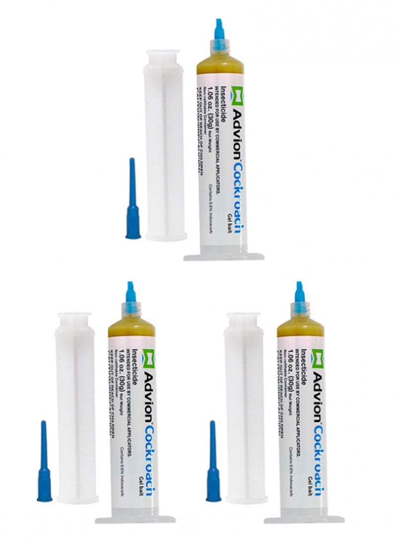 SYN Roach Control Gel Bait 3 × 30g