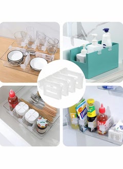Y&D Storage Dividers Fit Refrigerator Drawers, Adjustable Expandable 2.5-4.3 Inches, Suitable for Bedrooms Closets Drawers Offices Refrigerators Dressers Kitchen Lockers (8 Pcs)  - Image 4