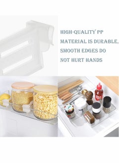 Y&D Storage Dividers Fit Refrigerator Drawers, Adjustable Expandable 2.5-4.3 Inches, Suitable for Bedrooms Closets Drawers Offices Refrigerators Dressers Kitchen Lockers (8 Pcs)  - Image 3