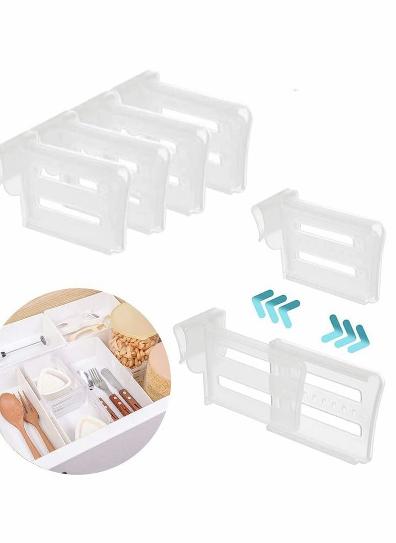 Storage Dividers Fit Refrigerator Drawers, Adjustable Expandable 2.5-4.3 Inches, Suitable for Bedrooms Closets Drawers Offices Refrigerators Dressers Kitchen Lockers (8 Pcs) - pzsku/Z85E8CE545995BE12209DZ/45/_/1670932435/f5b6e9f4-8bfa-4434-a1e7-ccf55d25c218