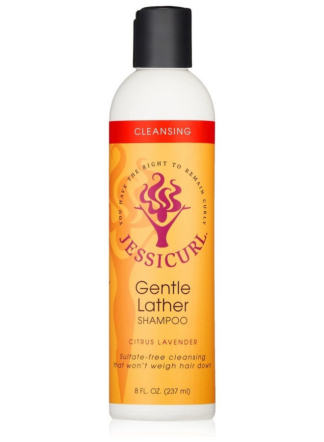 Jessicurl Gentle Lather Shampoo Citrus Lavender 8 Fl Oz. Cleansing Curly Hair Shampoo Vegan Sulfate Free Shampoo - Image 2