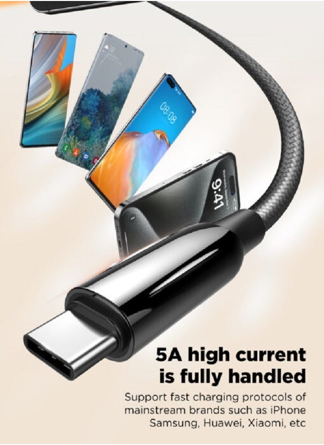 Foji - LC922c 240W High power PD3.1 Fast charge protocol E-marker chip Fast Charging Charger Data Cable 2M - Image 1