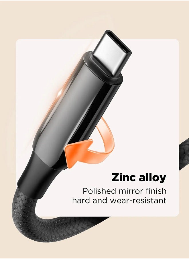 Foji - LC922c 240W High power PD3.1 Fast charge protocol E-marker chip Fast Charging Charger Data Cable 2M - Image 1