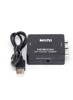 HDMI إلى AV(أسود)