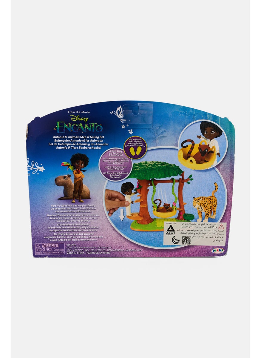 Disney - Encato Antonio Animal Step And Swing Set, Brown Combo - Image 1