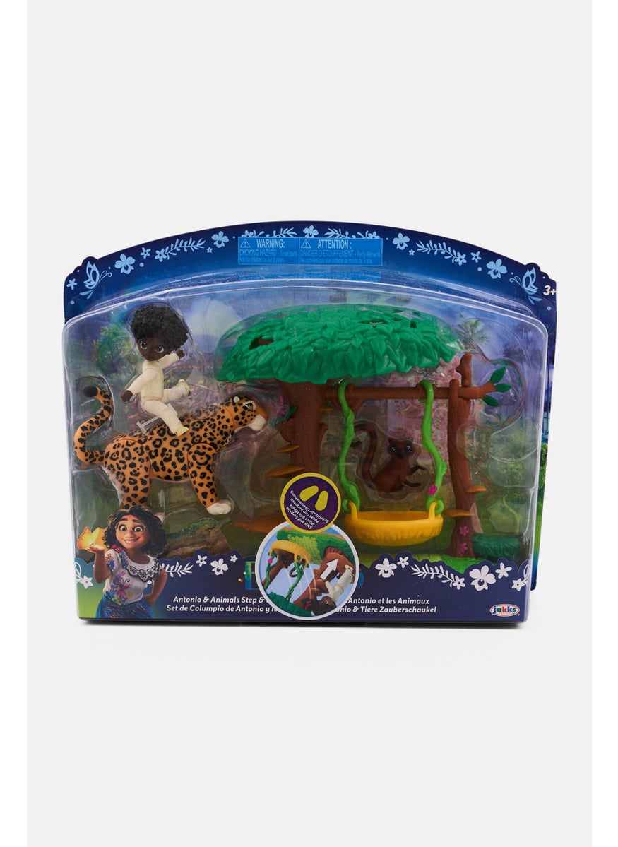 Disney - Encato Antonio Animal Step And Swing Set, Brown Combo - Image 1