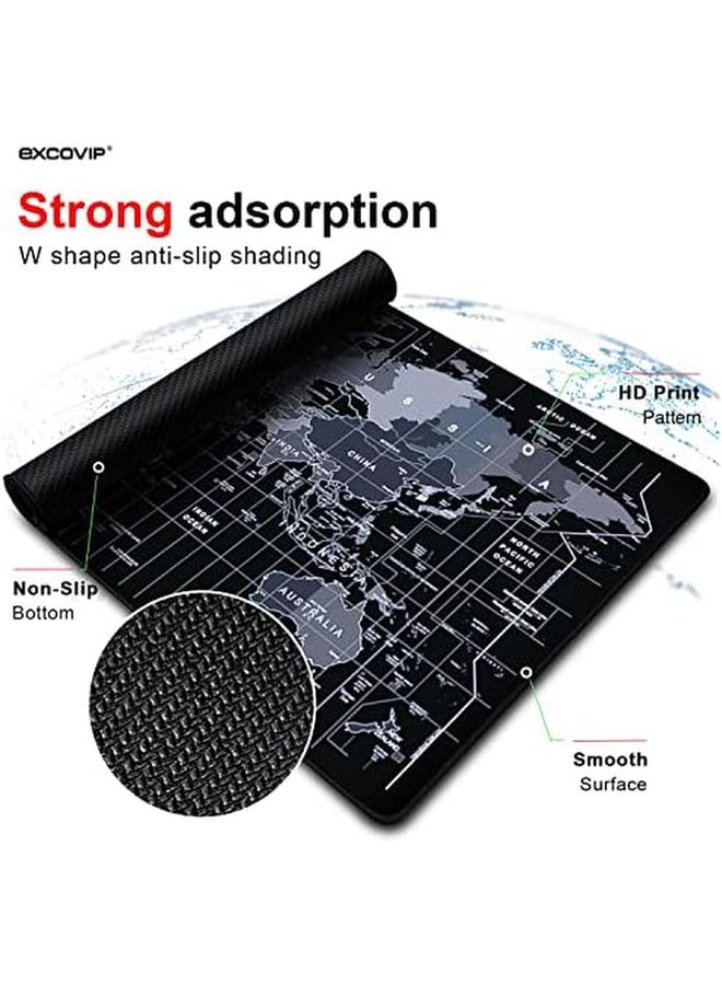 erorex Gaming Mouse Pad Xxl Anti Skid 900X400Mm Mouse Pads Extended Large Desk Pad World Map Keyboard Mousepad Upgrade Version 9640 - Image 4