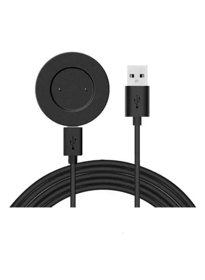 ELTRAZONE USB Charger Cable Dock for Huawei Watch GT2 Smartwatch Charging Adapter Replacement Cord with Magnetic Charging Base Fast Safe Charge Compact Portable Black Charging Stand Compatible with GT2 42mm 46mm Smart Watches - Image 4