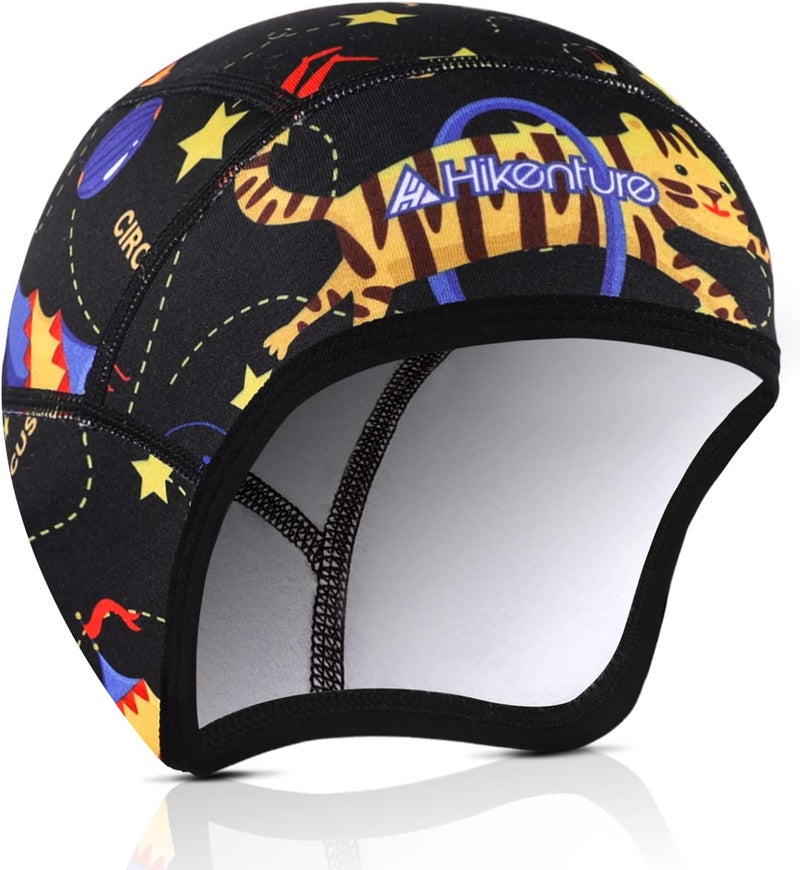 HIKENTURE Kids Skull Cap Helmet Liner Winter Hat for Boys and Girls Beanie Ski Hat with Thermal Fleece for Snow Sports… - Image 1