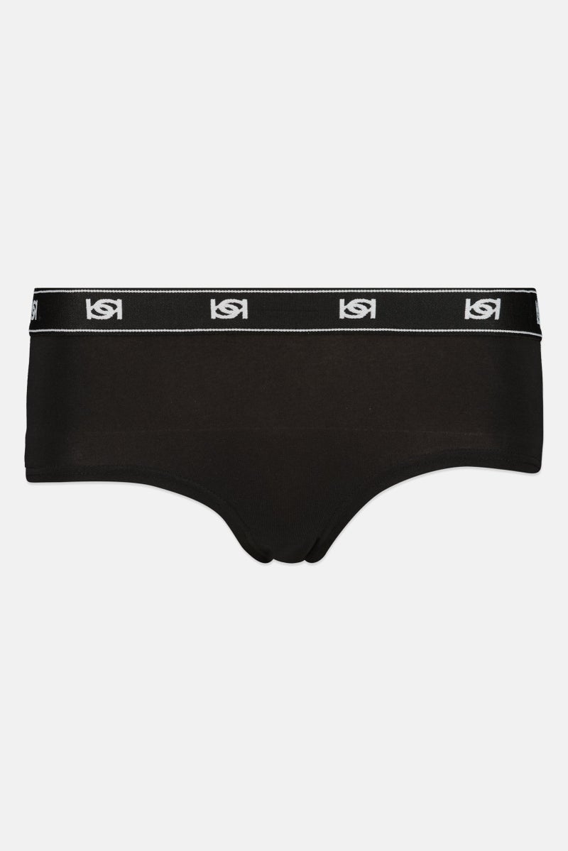 bebe Women 3 Pieces Brand Logo Booty Panties, Multicolor - Image 3