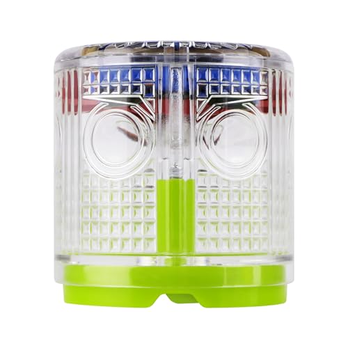 Aolyty Solar Strobe Warning Light Strong Magnetic Base Flashing Super Bright 360 Degree Automatically Turn On Waterproof for Construction Traffic Factory White - Image 1