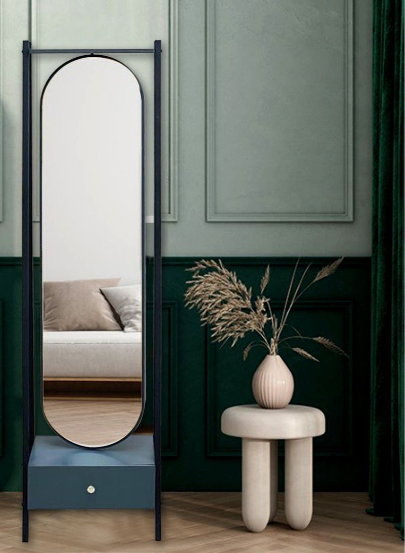Floor Full Length Mirror With Holder 175X40X45Cm - Image 4