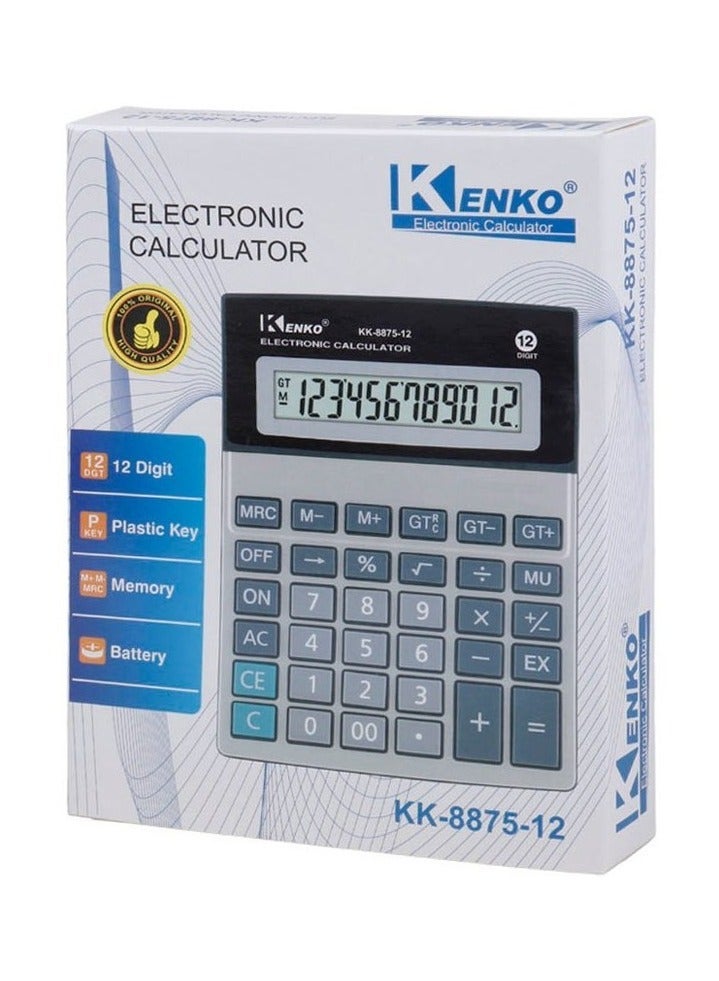 Kenko Multifunctional Electronic Calculator With Large Buttons Suitable For Accountants And Business Managers - Image 5