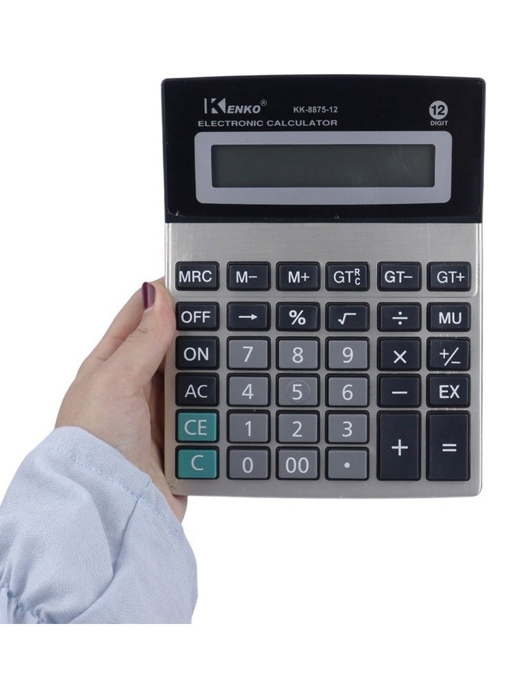 Kenko Multifunctional Electronic Calculator With Large Buttons Suitable For Accountants And Business Managers - Image 2