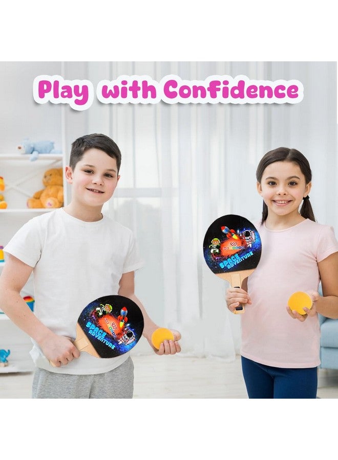 Wembley Table Tennis Trainer Toys for Kids 5 6 7 Years Age Indoor Outdoor Games for Boys Girls Adults Teenagers - BIS Approved - Astronaut, Multicolor - Image 3