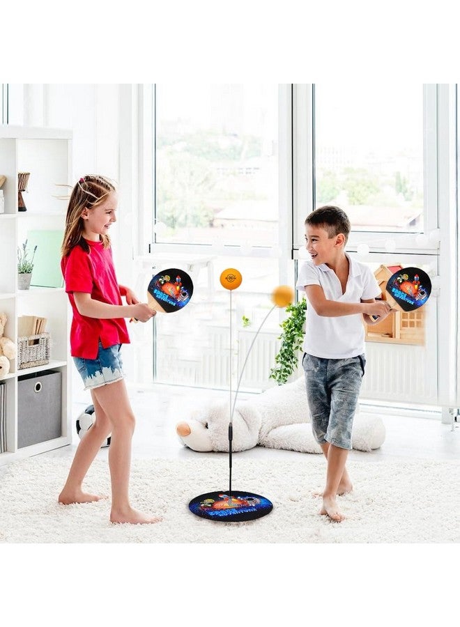 Wembley Table Tennis Trainer Toys for Kids 5 6 7 Years Age Indoor Outdoor Games for Boys Girls Adults Teenagers - BIS Approved - Astronaut, Multicolor - Image 1