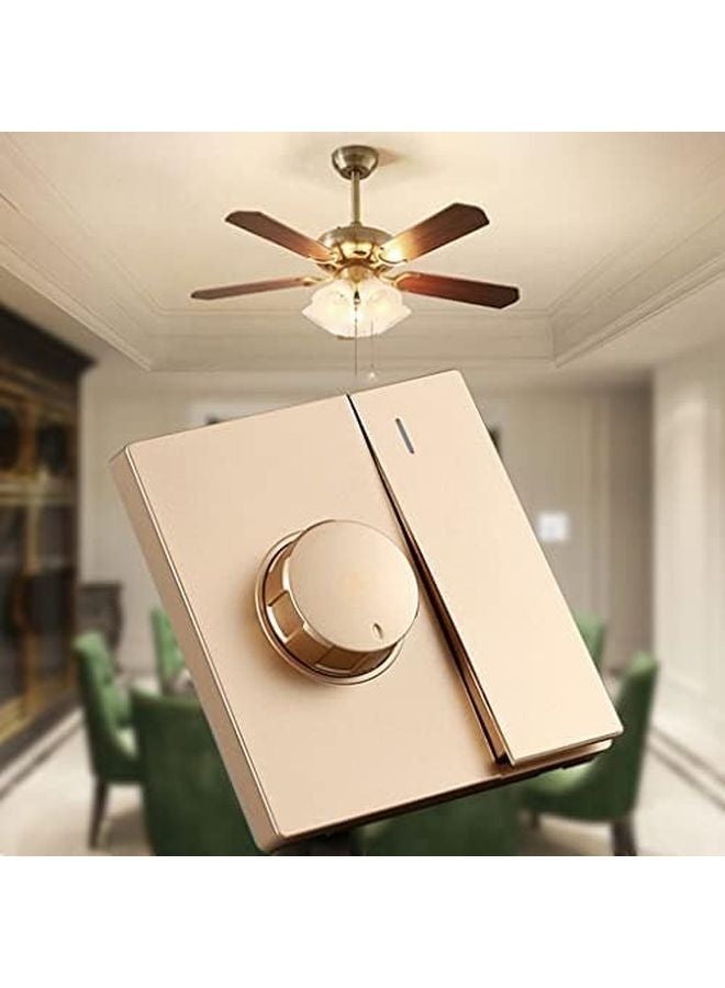 وحدة التحكم السوداء للسرعة لمروحة السقف المخفية مع التحكم بالمفتاح - Image 5