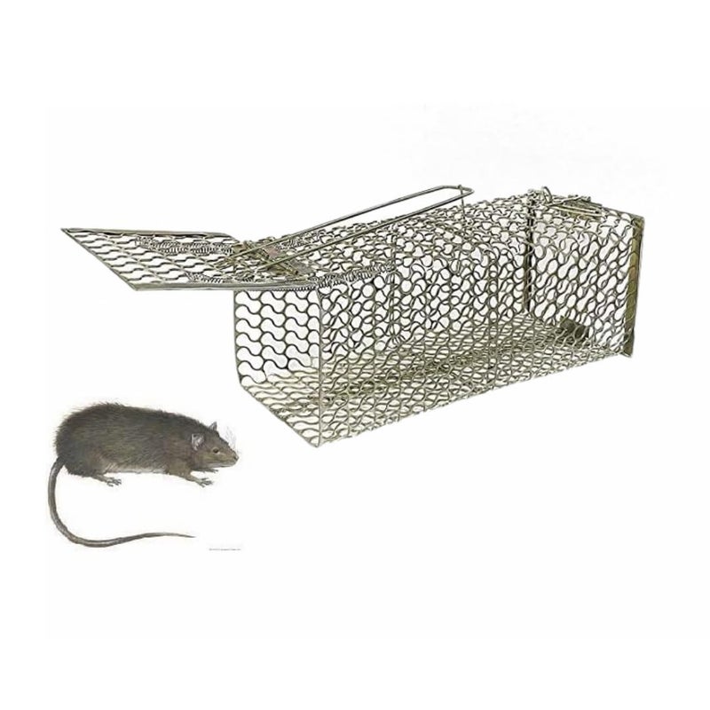 Divayanshi Heavy-Duty Rat Trap – Reusable Humane Rodent Catcher for Mice & Rats, Strong Spring Mechanism, Easy to Set & Clean, Indoor & Outdoor Use- Small (7.5 inch) - Image 5