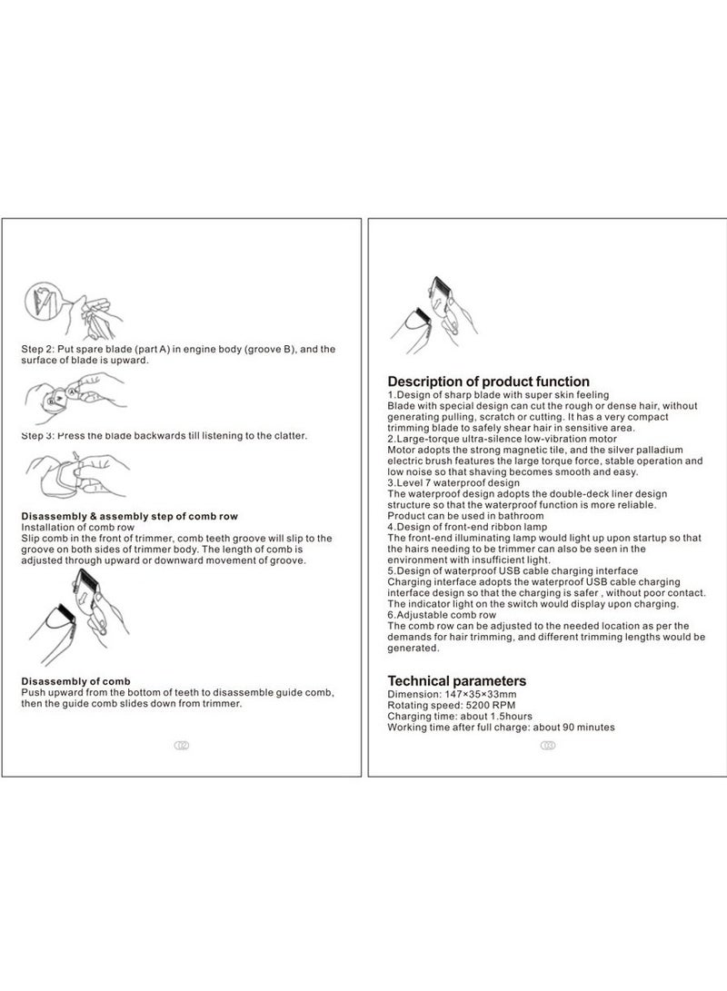 Davena DV-122 Full Body Shaver - Image 3