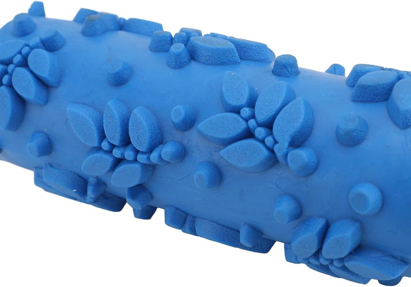 LiebeWH Pattern Paint Roller 5 Inch Rubber Texture Roller Reusable DIY Decorative Art Tool for Wall Door Cabinet (110Y) - Image 4