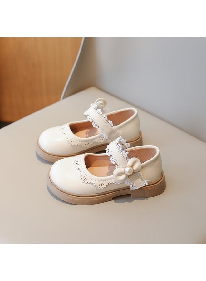 Shougu New Girls' Leather Shoes  - Image 1