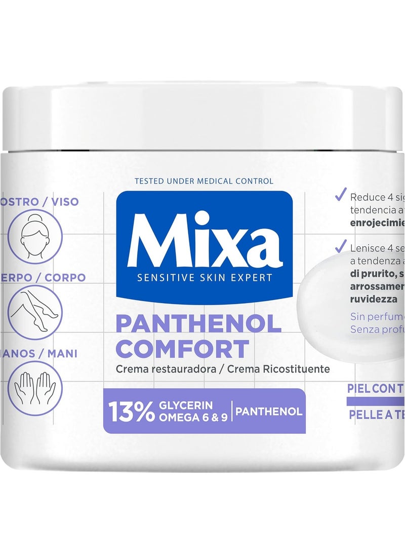 Mixa Panthenol Comfort Recovery Cream 400ml