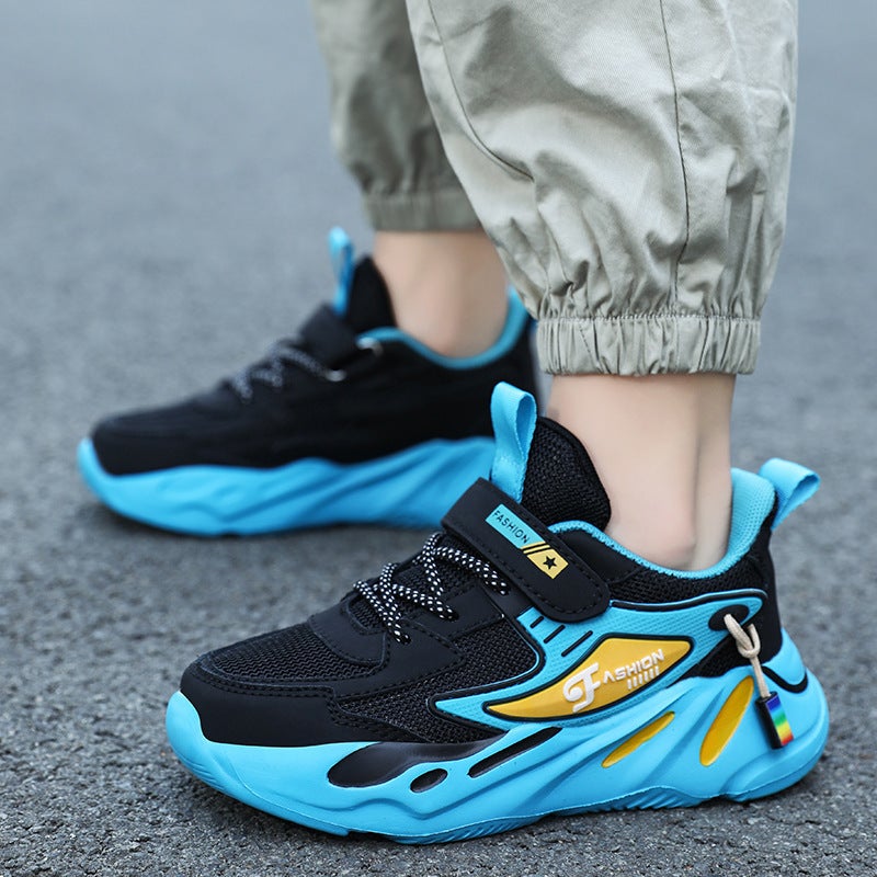 Mesh Sneakers Lightweight Flexible Sole Walking Shoes For Kids Indoor And Outdoor Activities - Image 4