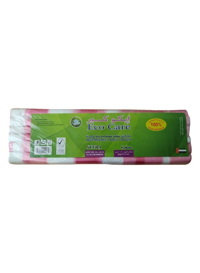Eco Care Sufra 120 Sheet 100 x100 cm - Assorted Colors