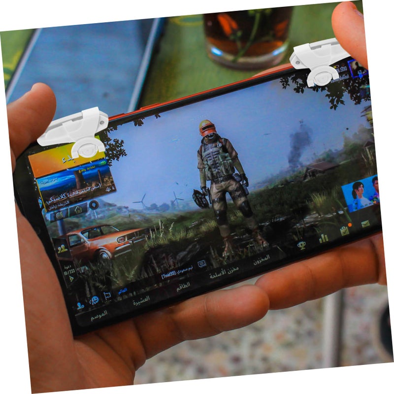Mobile Game Controller Trigger Pair Enhanced Performance for Shooter Games Smartphones - Image 5
