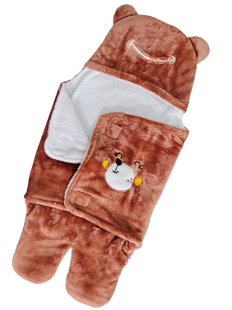 BRANDONN Baby Blanket Newborn Pack of Wearable Swaddle Wrapper for Baby Boys and Baby Girls, 0-6 Months Babies… - Image 2