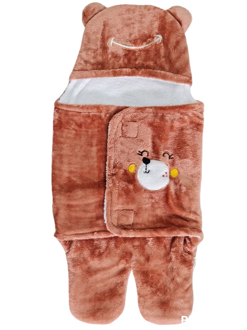 BRANDONN Baby Blanket Newborn Pack of Wearable Swaddle Wrapper for Baby Boys and Baby Girls, 0-6 Months Babies… - Image 1