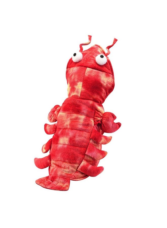 Mogoko Dog Cat Lobster Costume, Pet Halloween Cosplay Dress, Puppy Red Hoodie Warm Outfits Clothes(XL Size) - Image 1