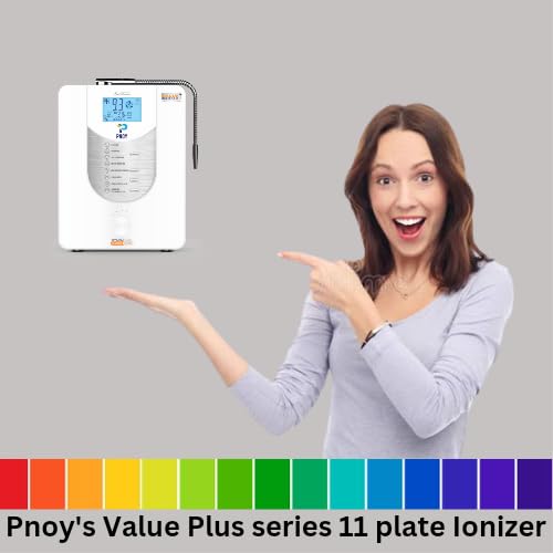 PNOY PNOY 11 Plates Alkaline Water Ionizer Machine Ionized Water with Titanium and Platinum 11 Plates Made in Korea and Ion Membrane Made in Japan Enhance Your Hydration - Image 5