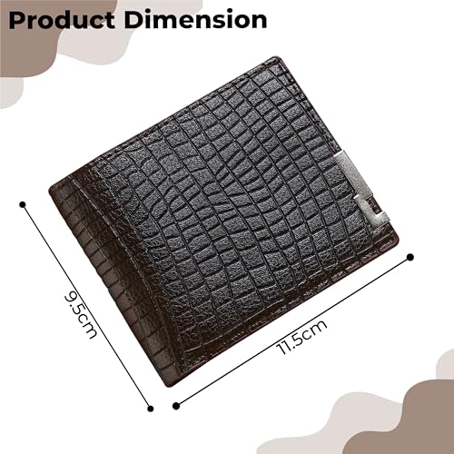 Kraptick Mens Wallets: Slim Wallets for Men with Cardholder and Money Organizer (DMFP394) - Image 3