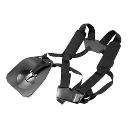 SHoRI Double Shoulder Harness Belt for OLEO-MAC Brush Cutter SPARTA44, SPARTA42, SPARTA38 & Universal Fit | Adjustable, Heavy Duty, Comfortable Strimmer Strap for Trimmer - Image 1
