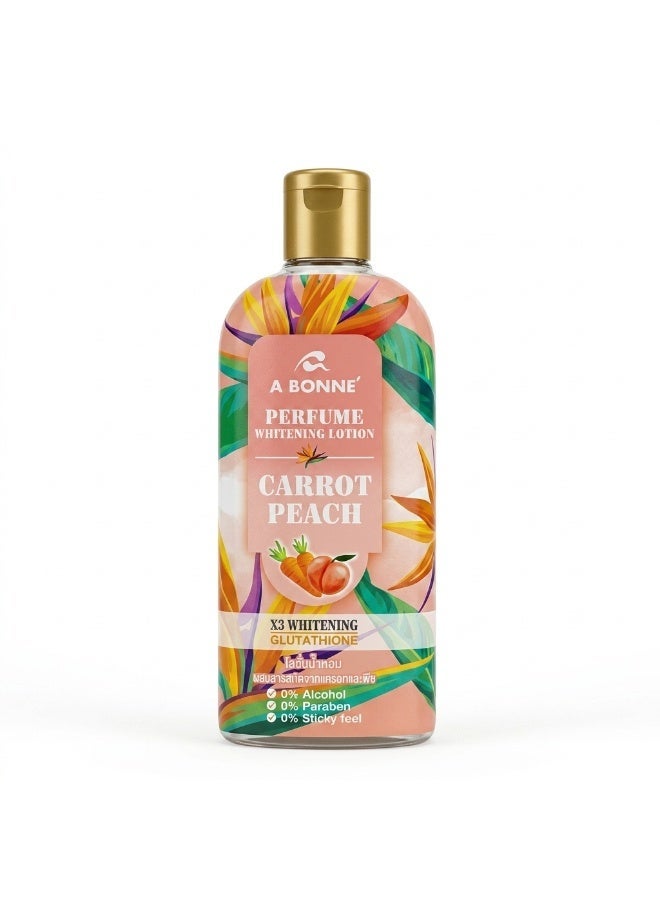 A Bonne Perfume Whitening Lotion Carrot Peach 300 ML - Image 2