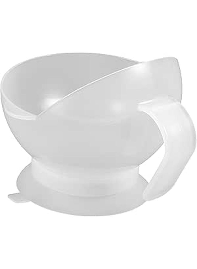 Suction Cup Self Feeding Bowl Elderly Adaptive Anti Spill for Seniors - Image 1