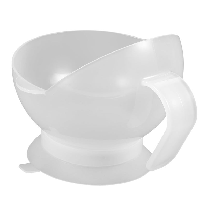 Suction Cup Self Feeding Bowl Elderly Adaptive Anti Spill for Seniors - Image 2