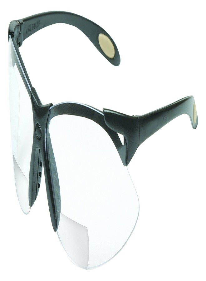 UVEX by Honeywell A952 Reader/Magnifier Series Black Frame, +2.5 Diopter Clear Lens with Anti-Scratch Hardcoat - Image 1