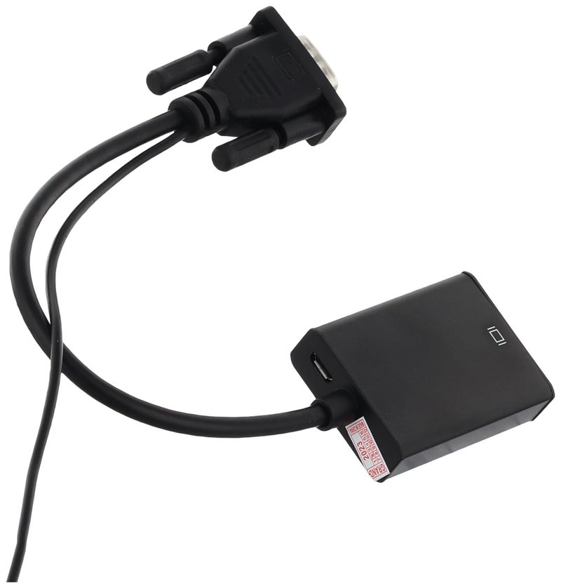 Vga male to hdmi female with sound adapter, 2724323529878 - Image 4