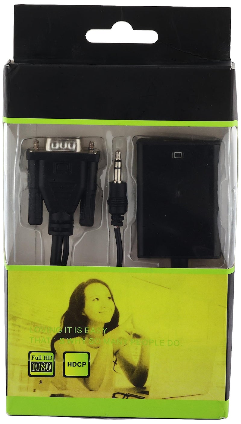 Vga male to hdmi female with sound adapter, 2724323529878 - Image 5