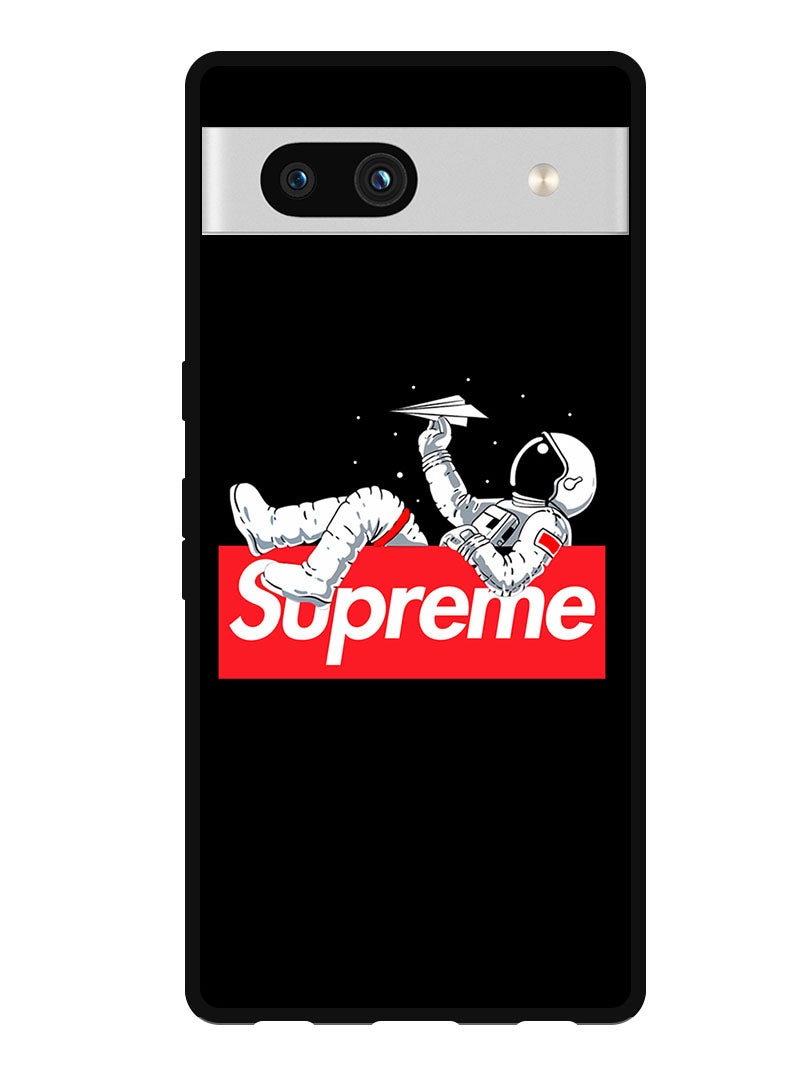 Theodor Protective Case Anti Scratch Shock Proof Bumper Cover For Google Pixel 7a Sup Astronaut - Image 1