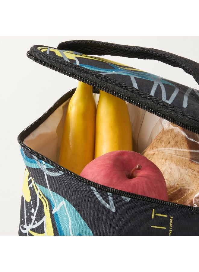 Spirit Graffiti Print Lunch Bag for Kids - Image 4