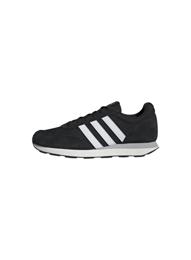 adidas حذاء جري رجالي أسود   .