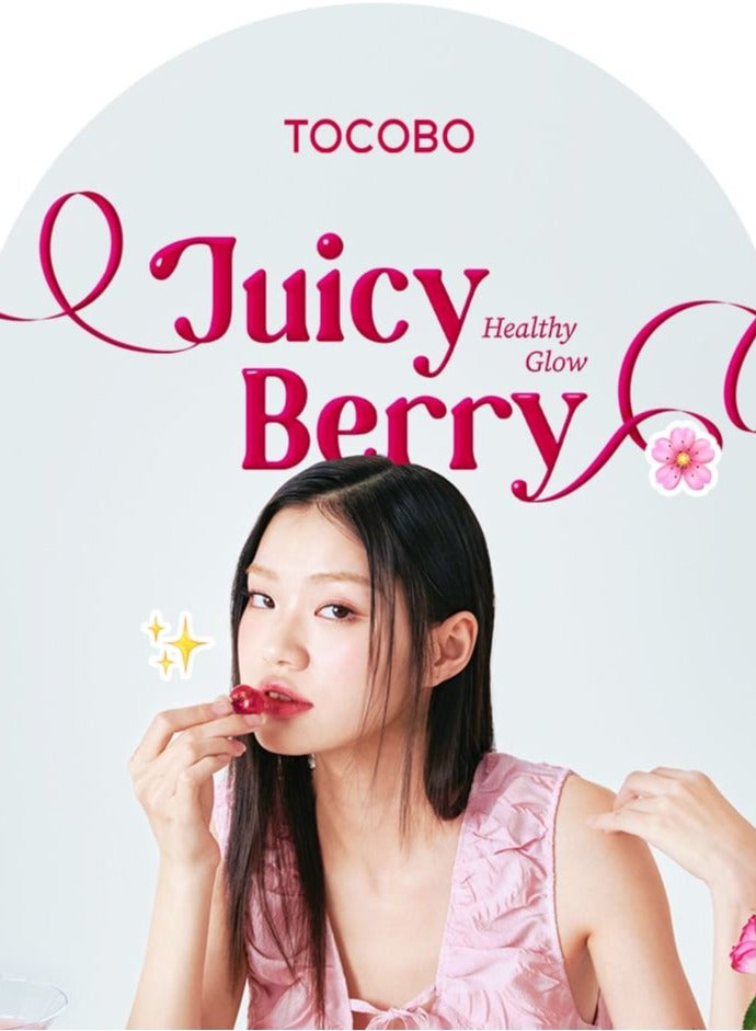 TOCOBO - Juicy Berry Plumping Lip Oil Rosy Girl - Image 3