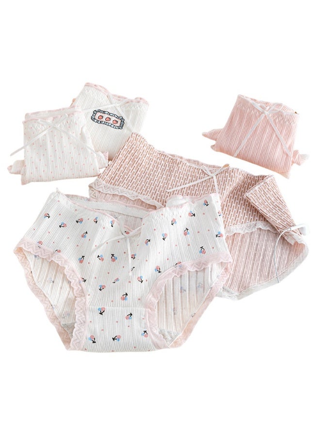 KUYING New Comfortable Skin friendly Breathable Underwear Set of 5 